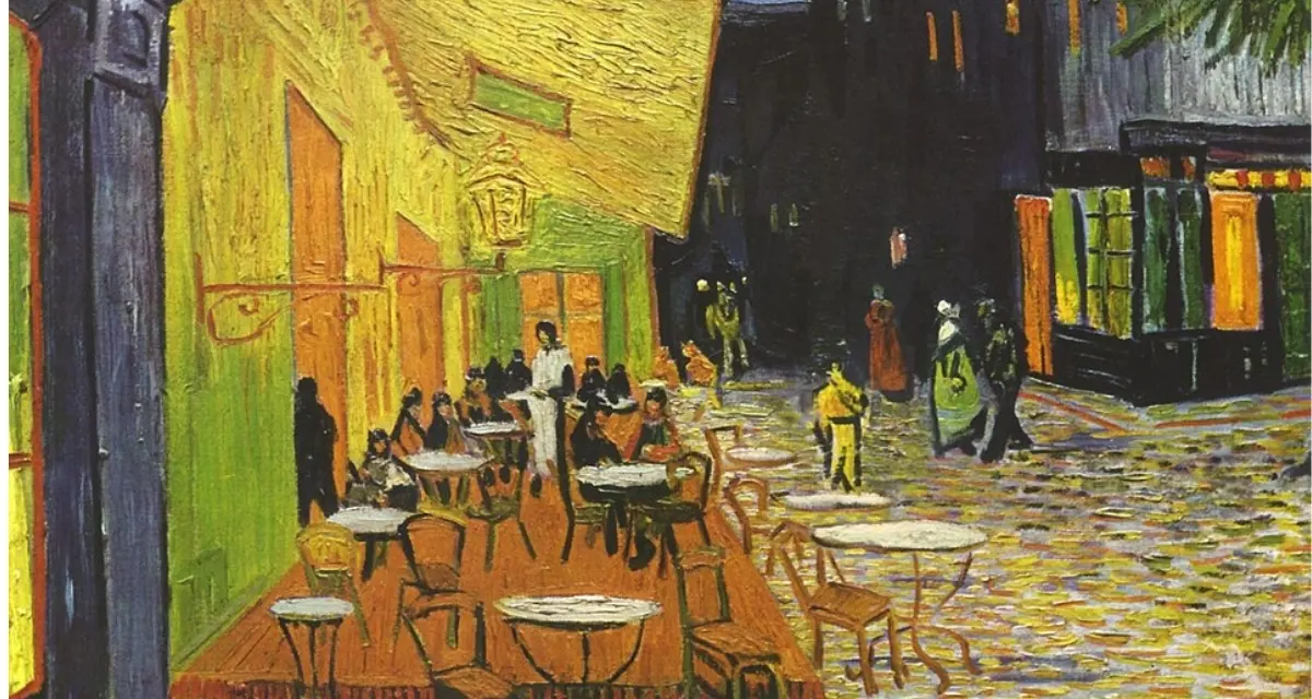 It took 100 years for someone to point out what van Gogh had hidden in his 'Café Terrace at Night'