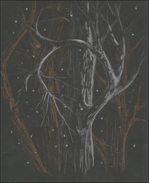Metallic Colored Pencils on Black Paper