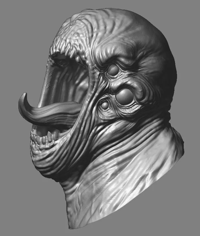 my first zbrush model
