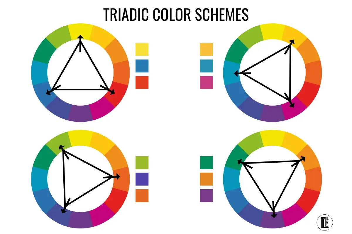 Triadic colors in photography (for a vibrant color scheme)