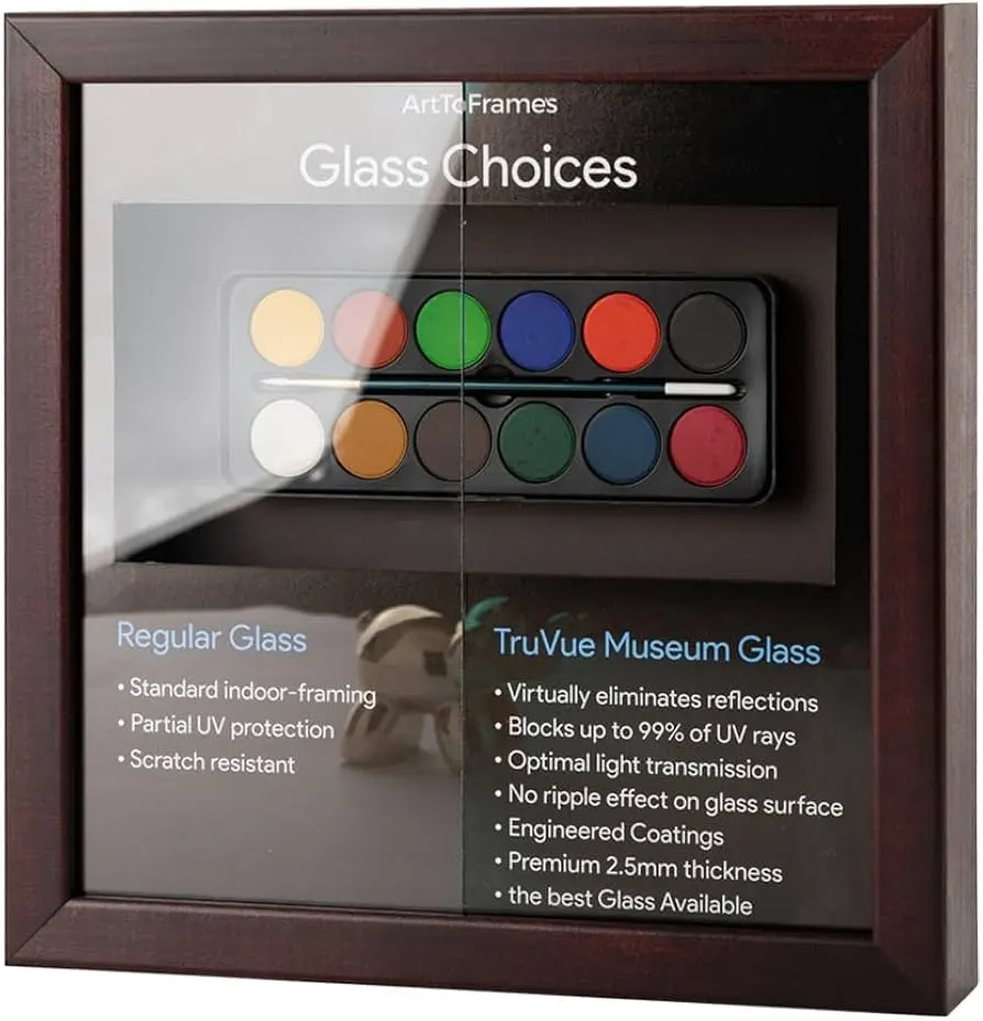 ArtToFrames 8x10 Replacement Tru Vue Museum Glass ® for and Poster Frames (Clear-22)