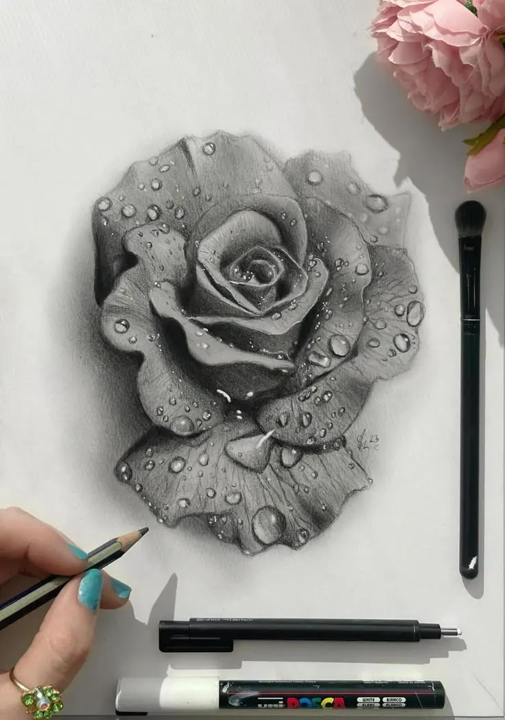 REALISTIC DRAWINGS AND PAINTINGS