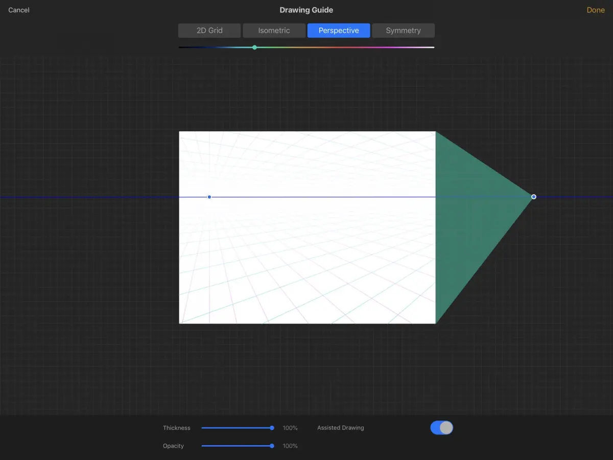 How to use 2D Grid, Isometric, and Perspective Drawing Guides