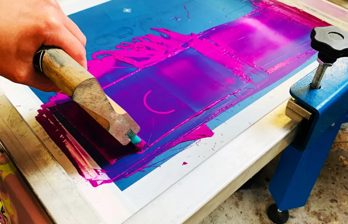 SCREEN PRINTING BASICS, STEP BY STEP