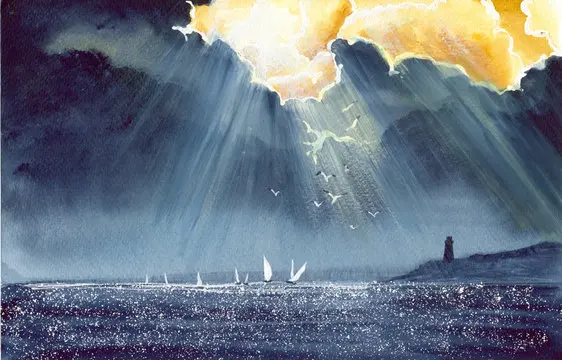 Watercolor Storm