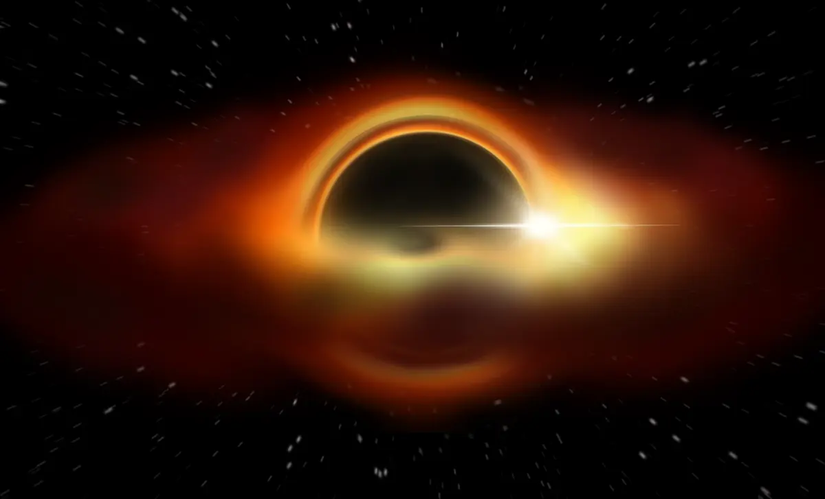 First try at drawing some digital black holes