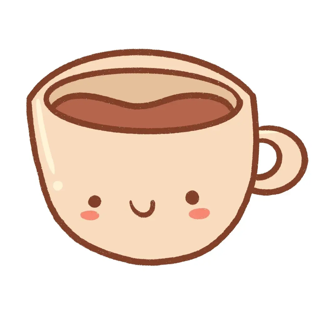 How to Draw a Cute Kawaii Coffee Cup