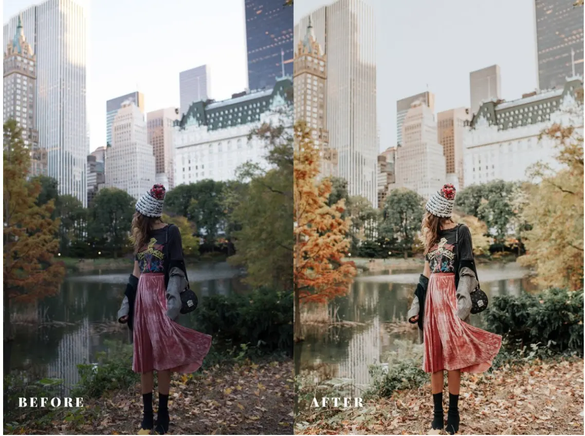 How to create a vintage film effect on Lightroom (edit like Tezza)