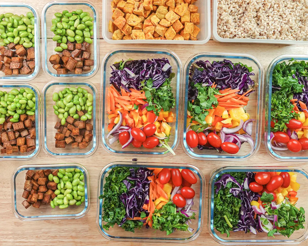 Vegan Meal Prep Salad