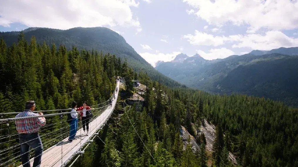 Crossing B.C. suspension bridges (as told by an acrophobe)