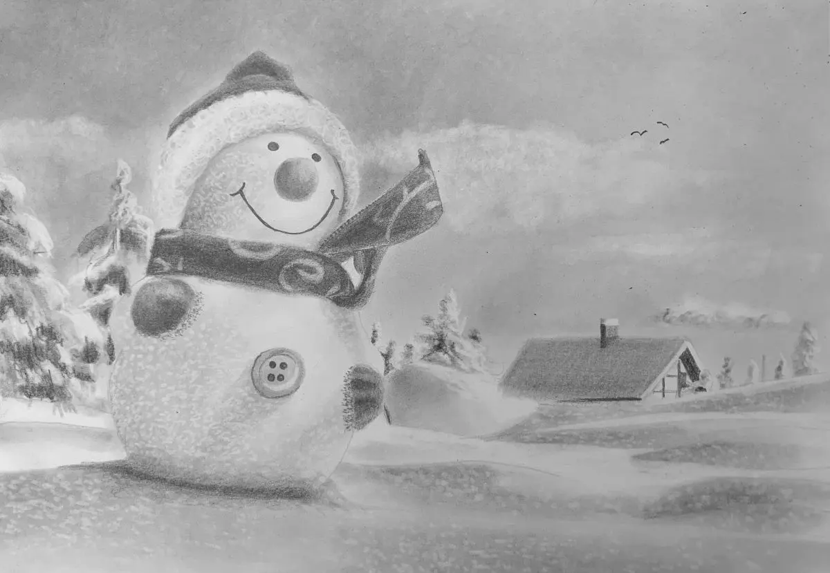 How to Draw a Snowman