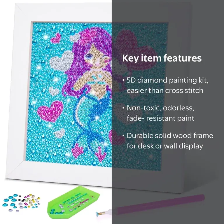 Gifts for 7 8 9 10 11 Year Old Girls: Art and Craft Kits for Kids 8-12 Birthday Gifts Toys for Girls Age 6-12 