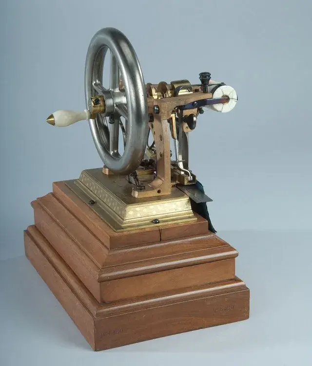 World's First Sewing Machine, world record in Cambridge, Massachusetts