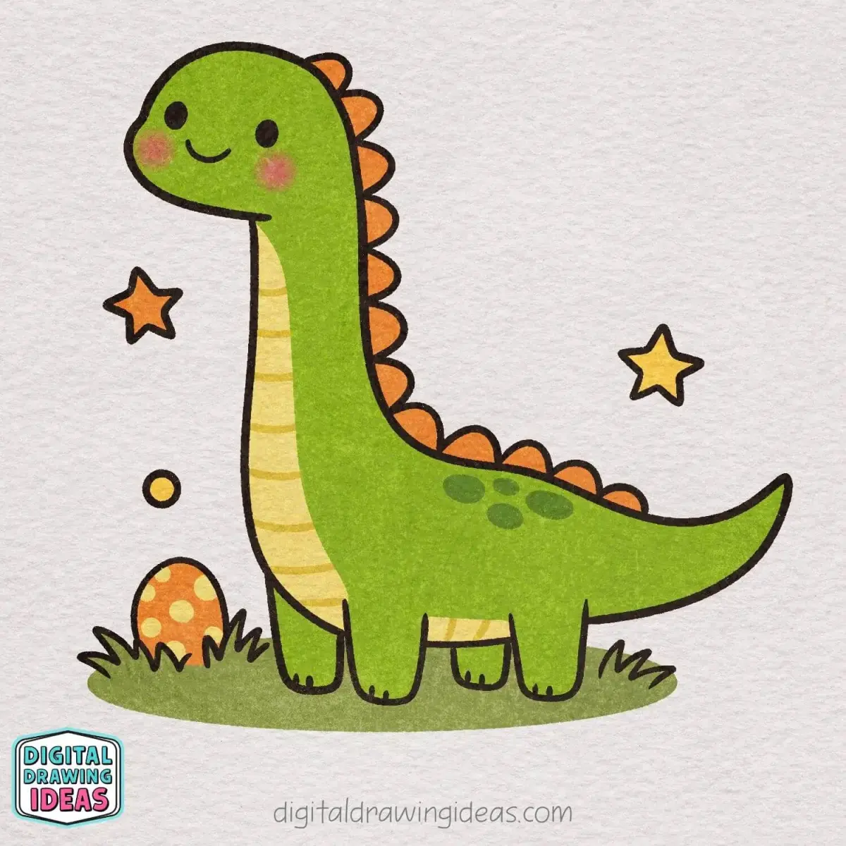 How to Draw a Dinosaur