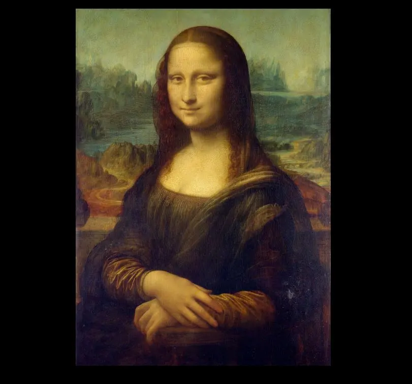 Mona Lisa Art Print Painting, Leonardo da Vinci Masterpiece,GORGEOUS Pic