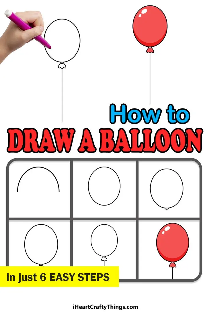 How to Draw A Balloon