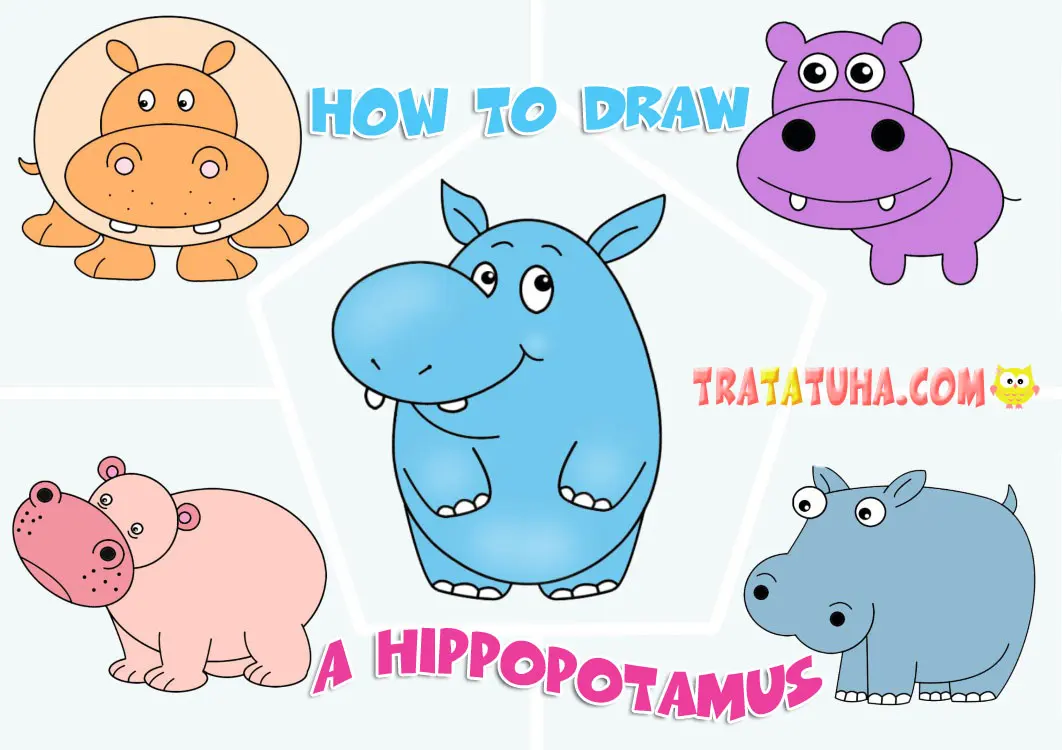 How to Draw a Hippopotamus