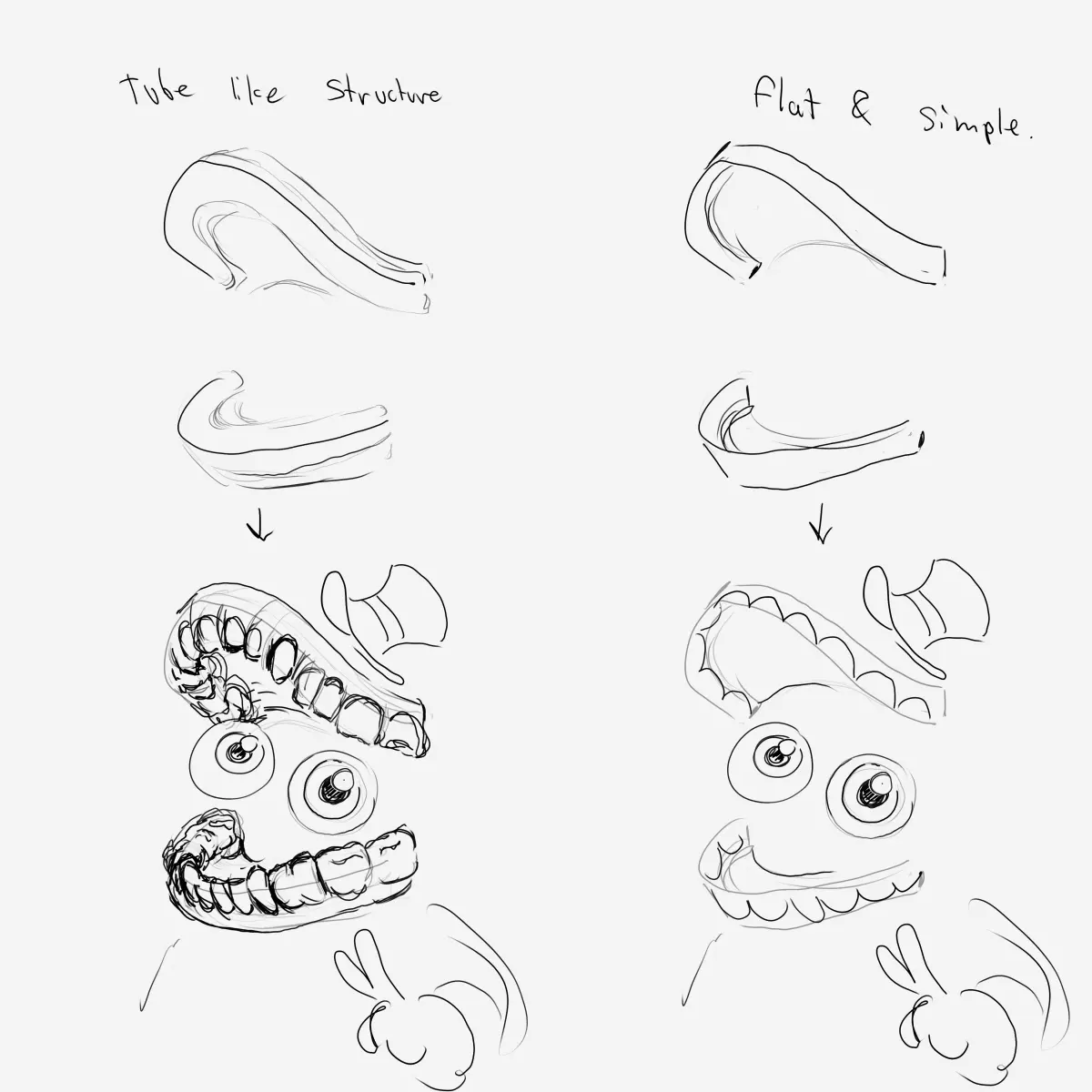 How to draw ""realistic"" teeth! (for the teeth man)