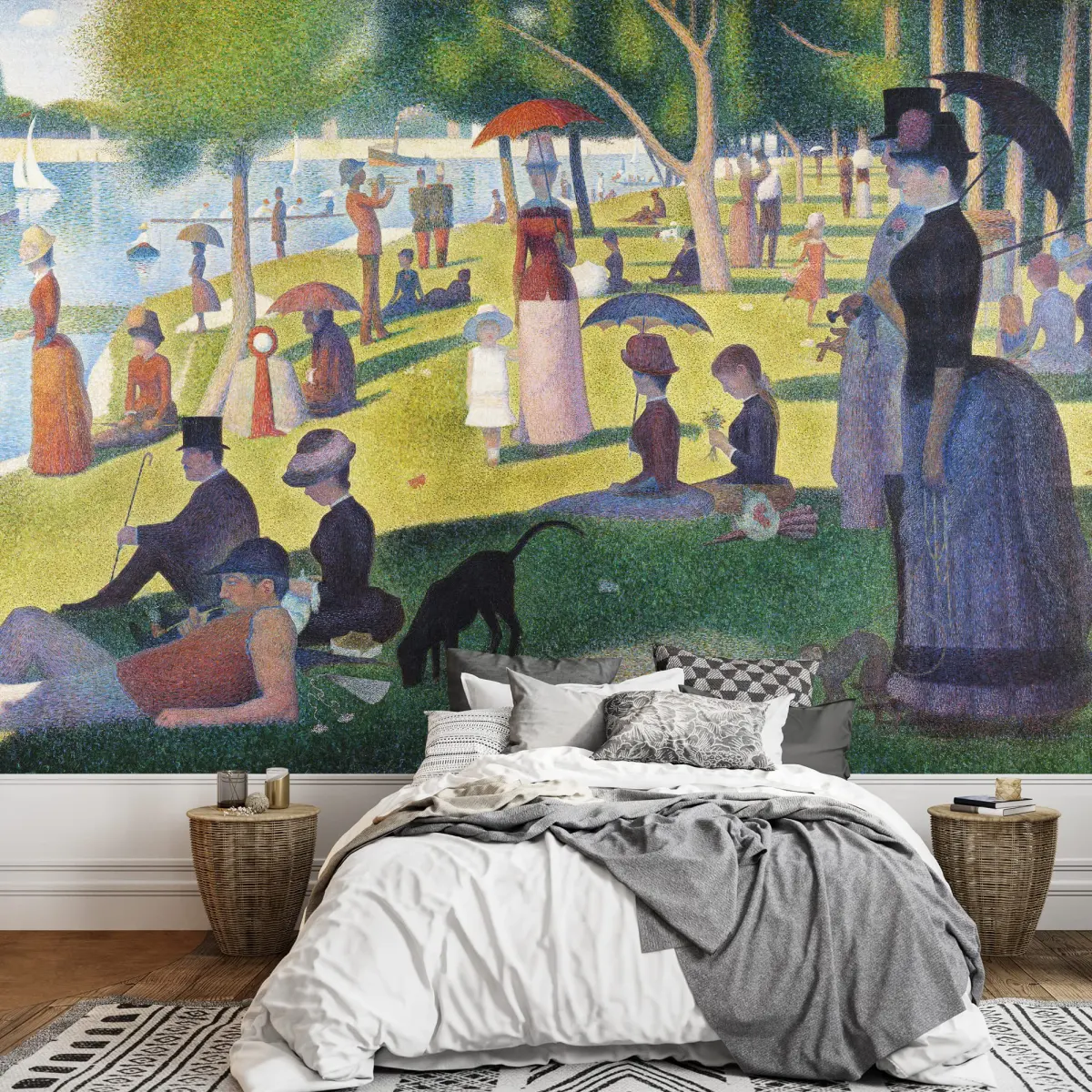 Why is A Sunday Afternoon on the Island of La Grande Jatte so famous