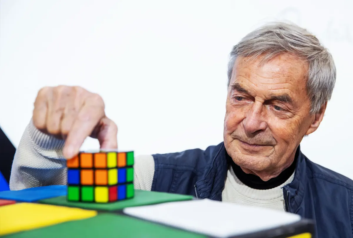 Ernő Rubik on why his famous cube is a "metaphor" for the human condition