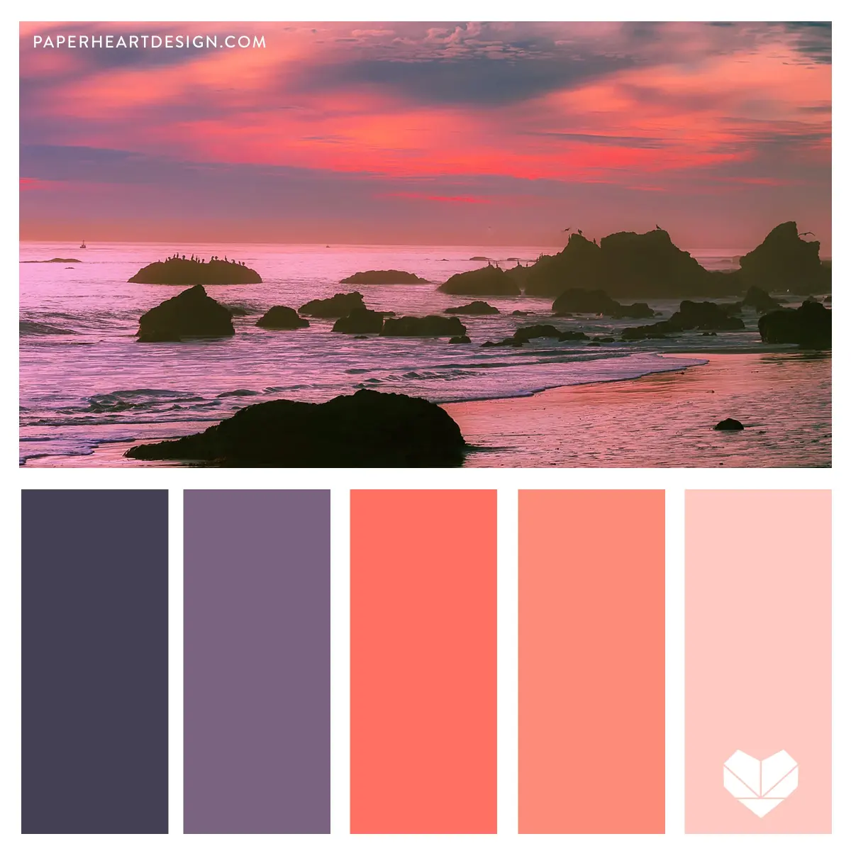 Color Palette: Living Coral