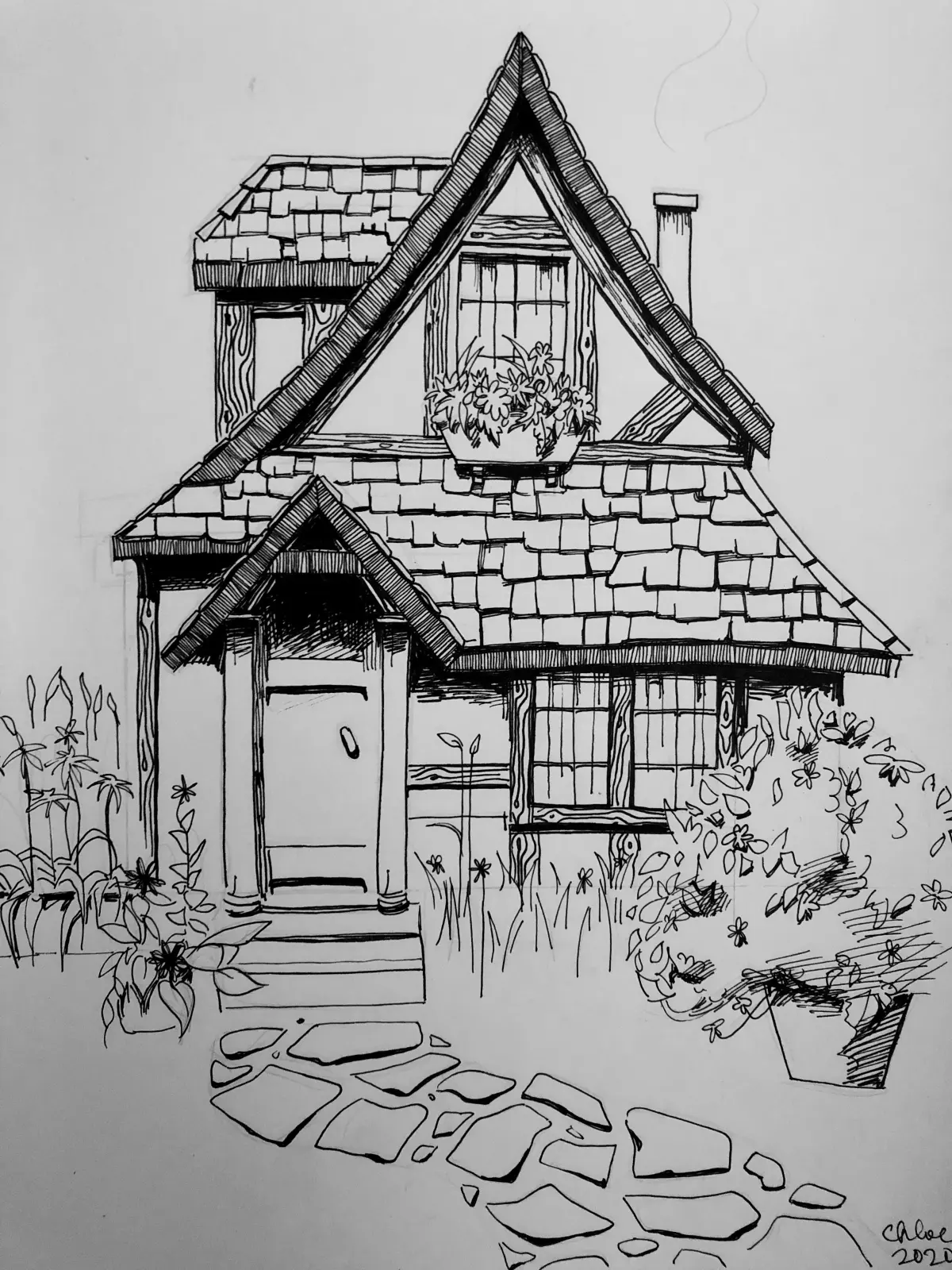 Little inky cottage 🖊