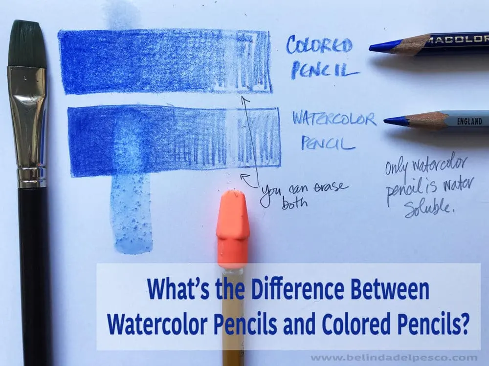 Watercolor and Colored Pencils and Mixing Your Media