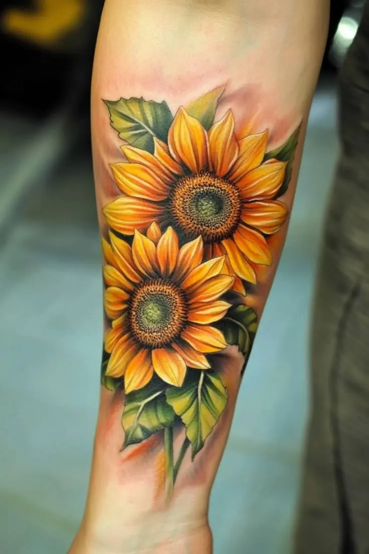 Stunning Sunflower Tattoo Ideas You'll Love