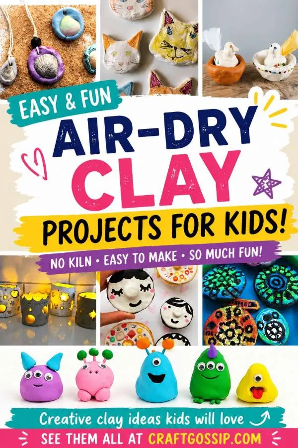Air Dry Clay Projects for Kids