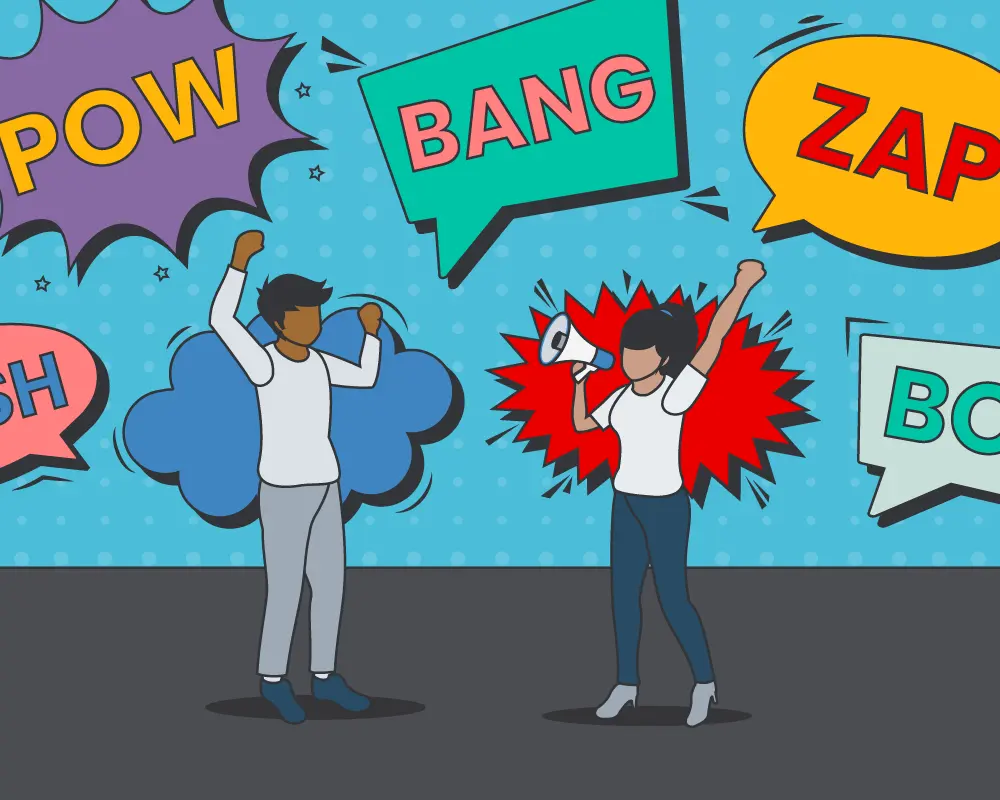 Onomatopoeia!