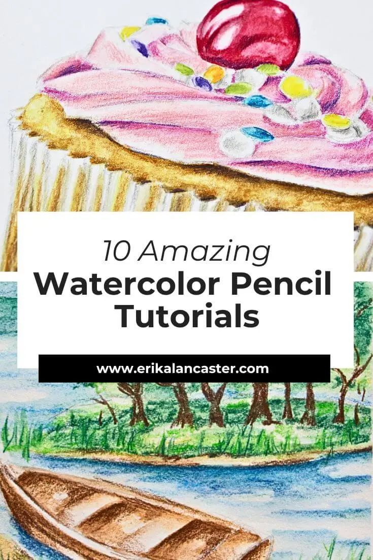 10 Watercolor Pencil Tutorials for Beginners