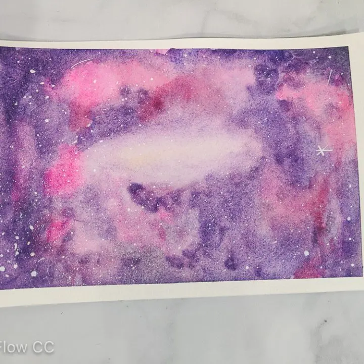 Watercolor Galaxy Painting Mistakes to Avoid