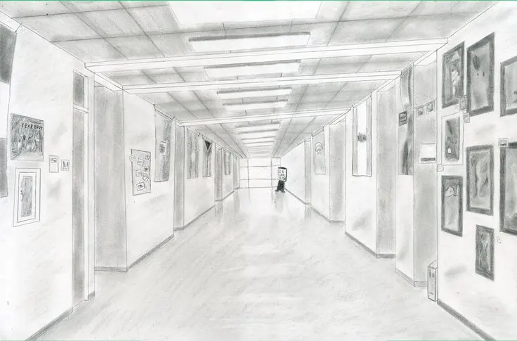 Perspective Hallway by Sharpshot4321.deviantart.com on @deviantART