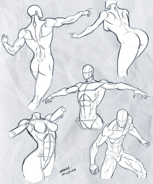 Drawing Poses from Your Imagination