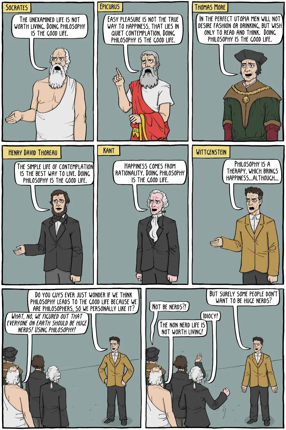 The History of What is the Good Life