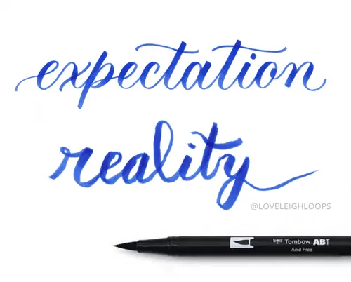 Brush Calligraphy Letters [A-to-Z Analysis + Free Printables]