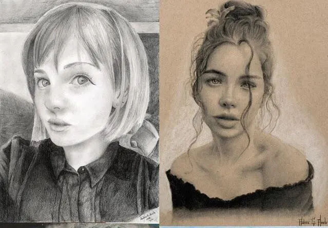 From graphite (2016) to charcoal (2019). How the right materials