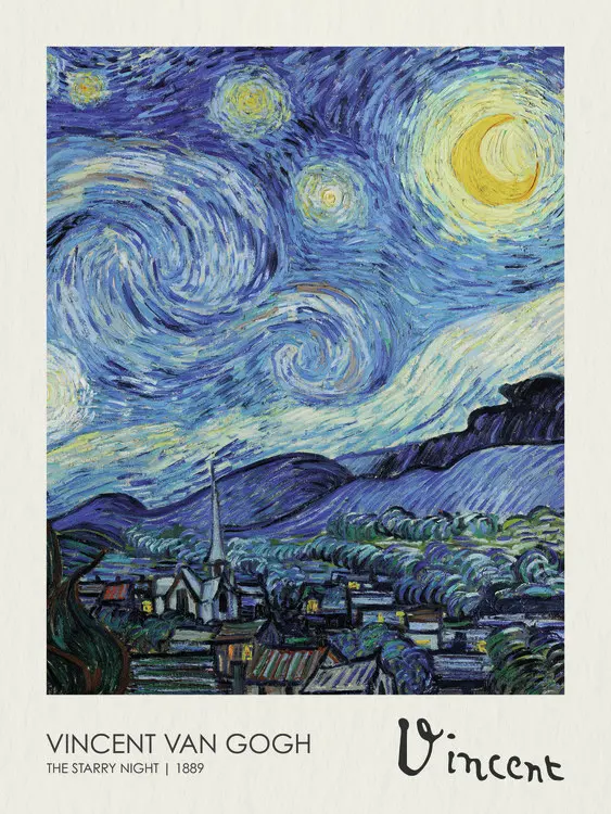 Poster Starry Night