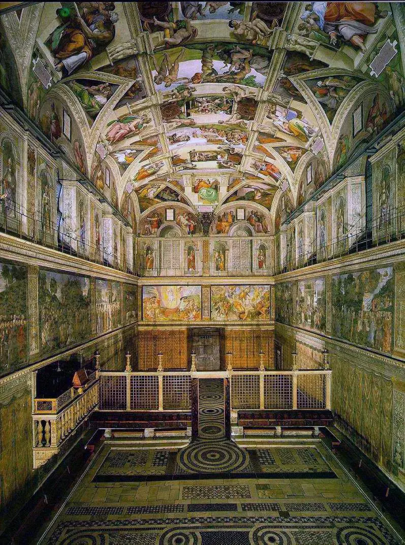 Michelangelo's Sistine Chapel ceiling: fun facts