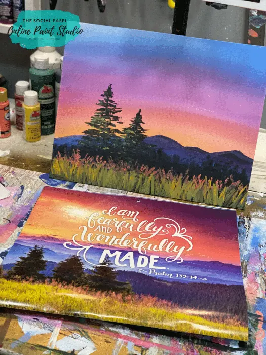 Basics In Blending Acrylic Paint For Beginners