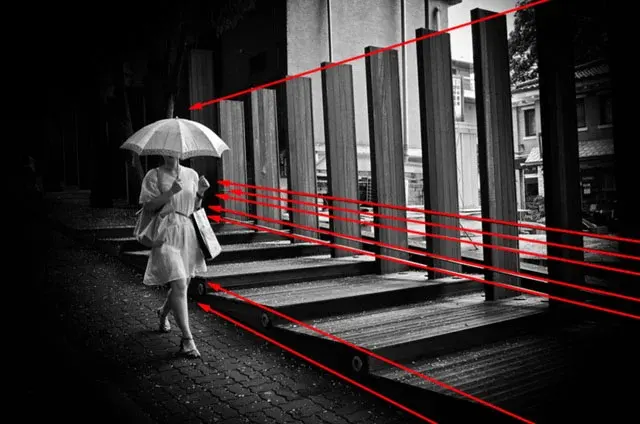 Look for Leading Lines When Shooting Street