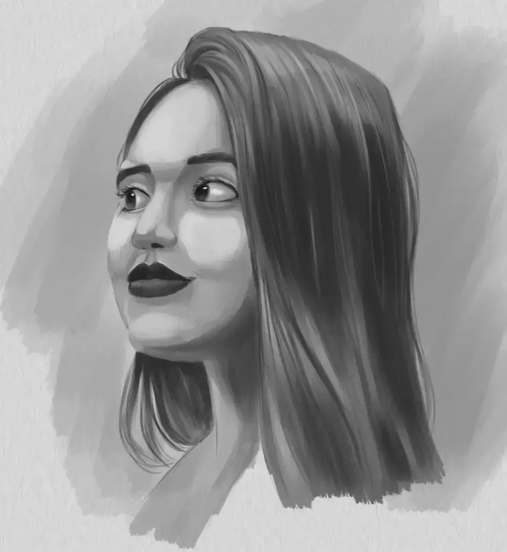 How to Draw a Woman's Portrait