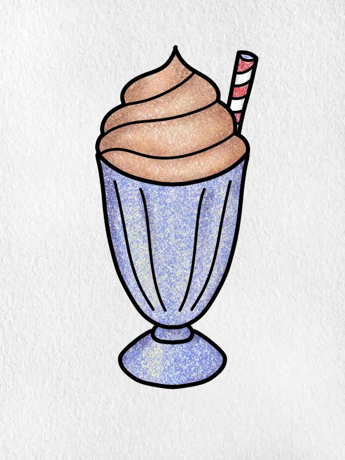How to Draw a Milkshake